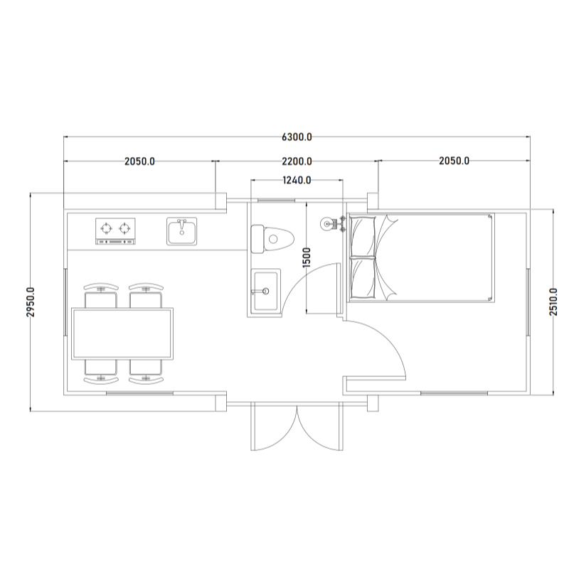 10ft floor plan
