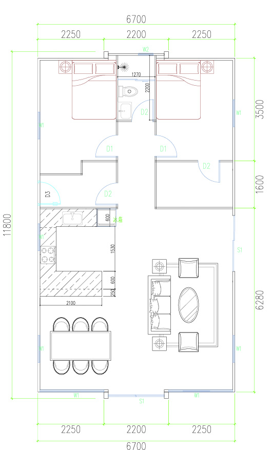 Custom layout