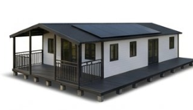40ft expandable home